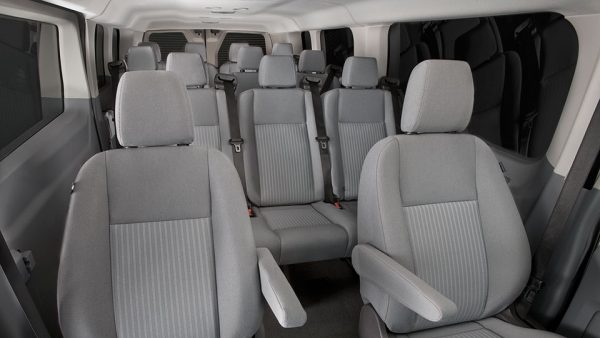 passenger van ford transit interior